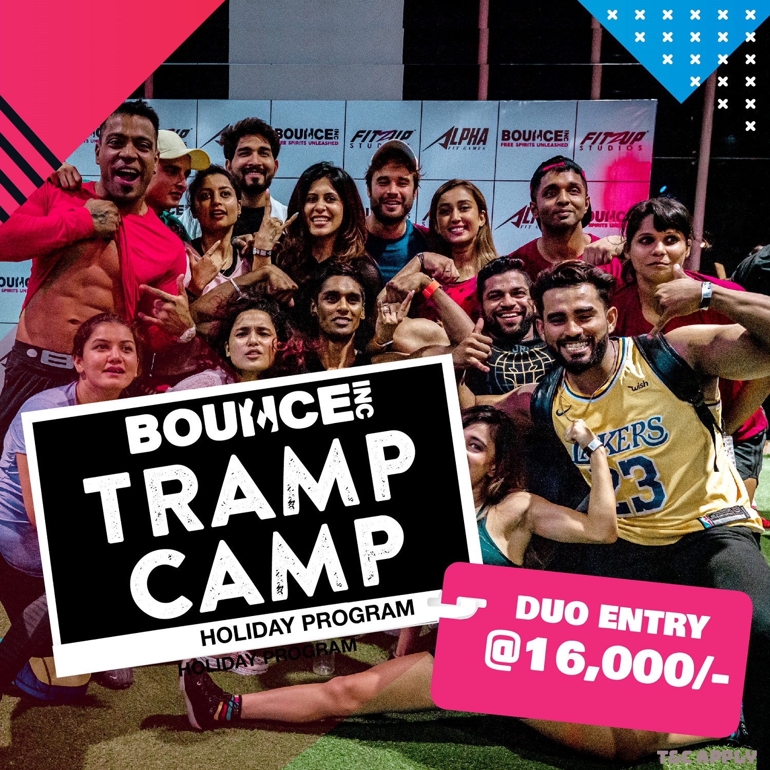 Tramp Camp Bounce Holiday Camp Join The Fitness Revolution