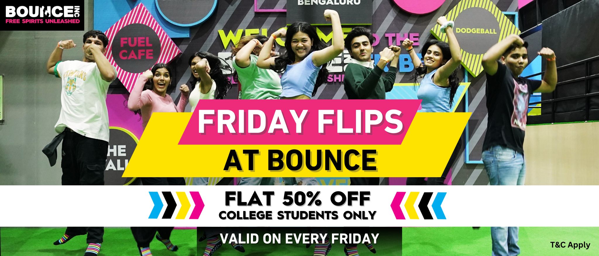 BOUNCE College Student Offer