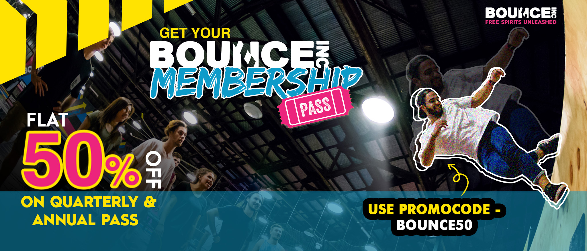 BOUNCE Membership Passes