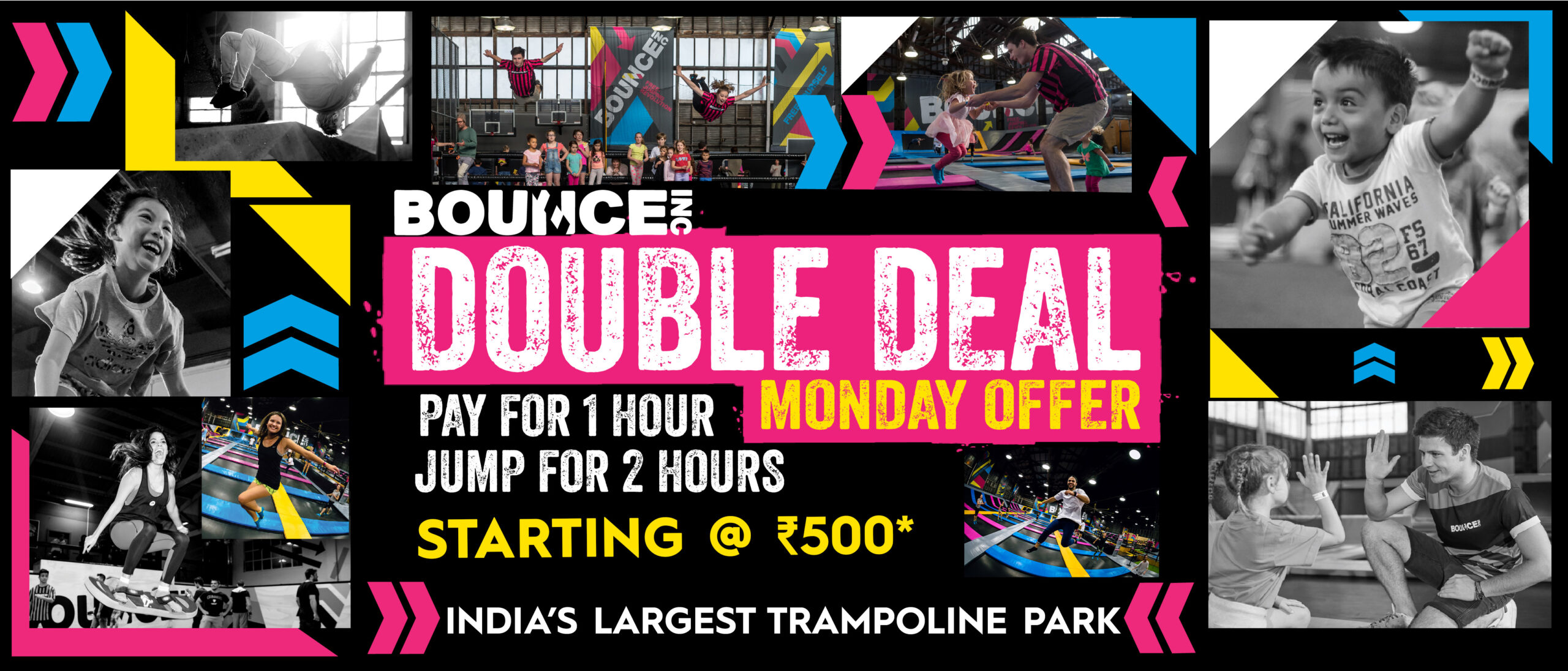 BOUNCE Bengaluru Monday Offer